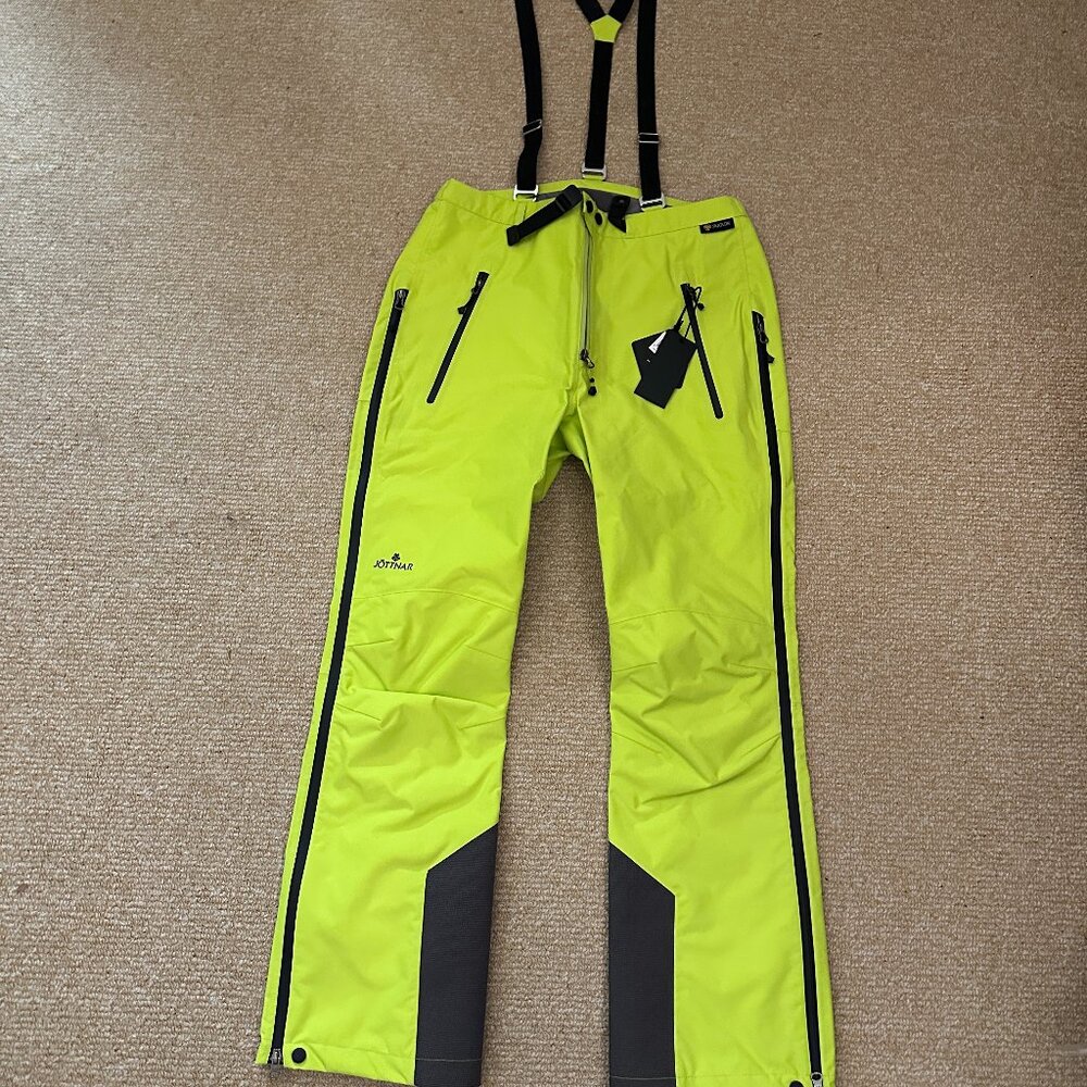 BEST IN CLASS JOTTNAR VANIR LT SKI/MOUNTAINEERING PANTS - NWT - MED - Eucalyptus
